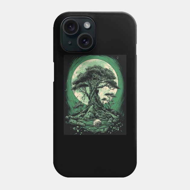 Tree of Life - Source of Peace and Harmony Phone Case by SzlagRPG