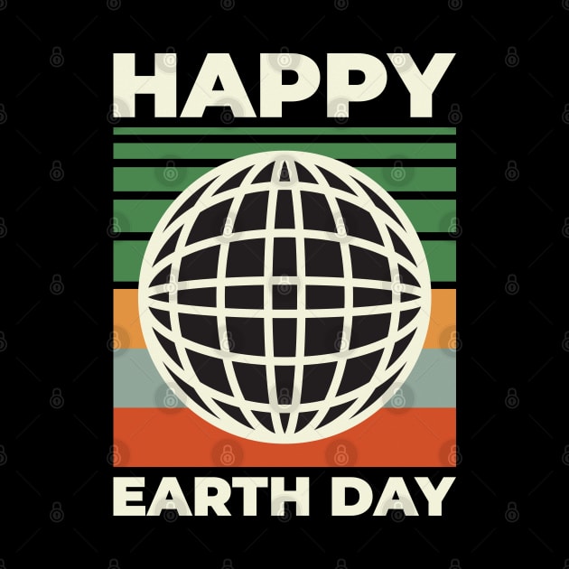 Vintage Happy Earth Day by crissbahari