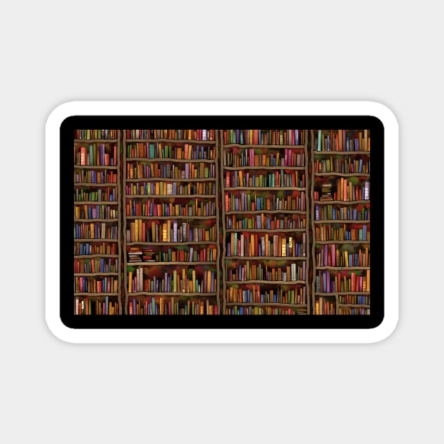 Library Magnet by vladstudio