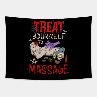 funny massage therapist Tapestry