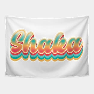 Retro Shaka - Summer Beach Tapestry