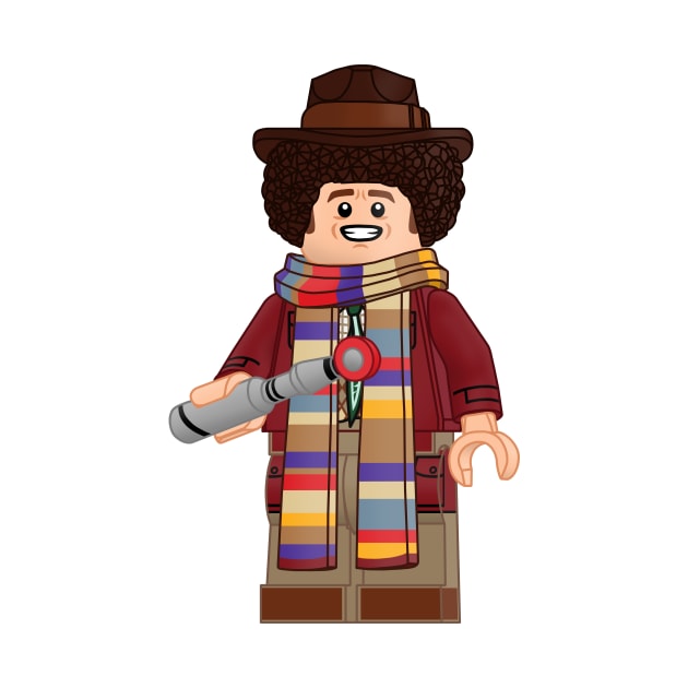 Lego Fourth Doctor by ovofigures