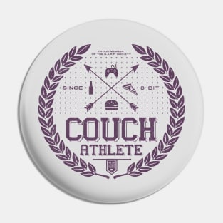 Couch Athlete Pin