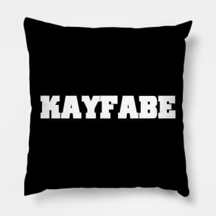 Kayfabe Pillow