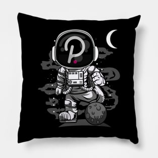 Astronaut Polkadot DOT To The Moon Crypto Token Cryptocurrency Wallet Birthday Gift For Men Women Kids Pillow