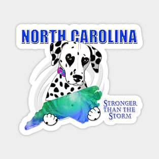 Dalmatian North Carolina Strong! Magnet