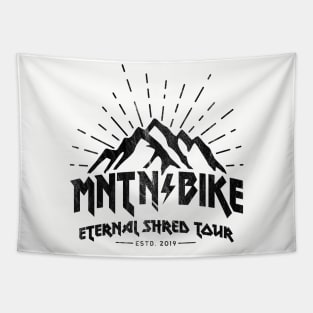 mountain bike mtb gift cycling cyclist heavy metal Tapestry