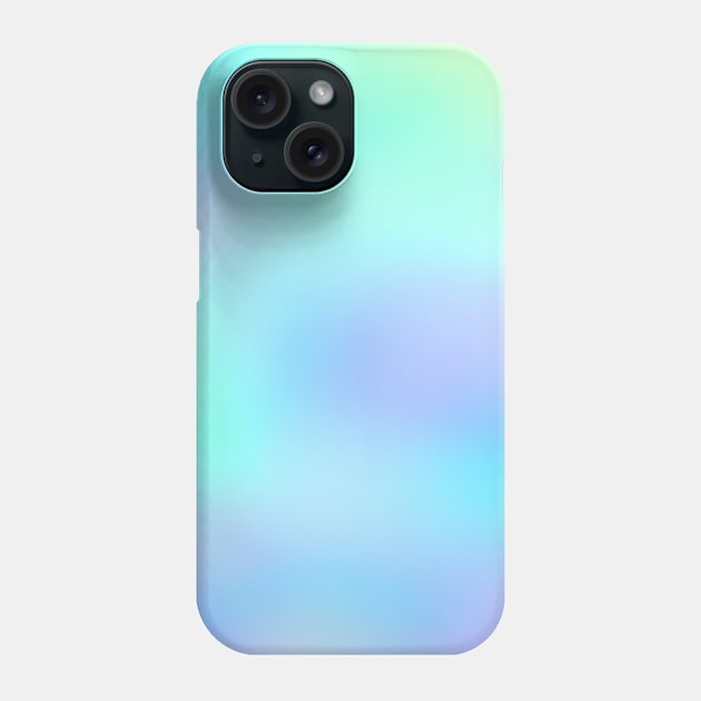 Rainbow Colors Abstract Blurry Gradient Ombre Soft Tie Dye Look Phone Case by anijnas