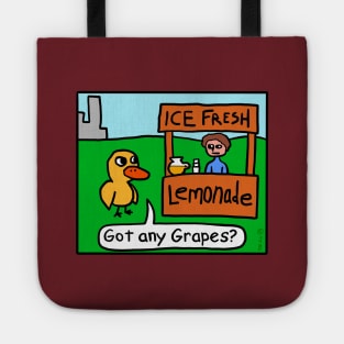 Got any grapes? Tote