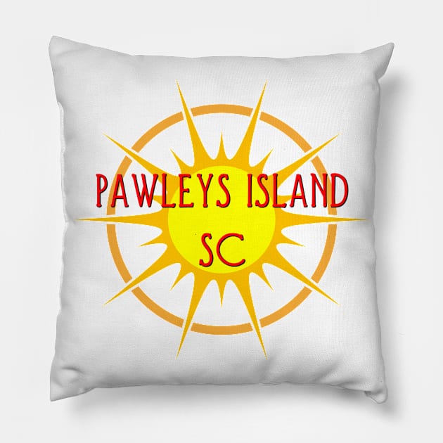 Pawleys Island, South Carolina Pillow by Naves