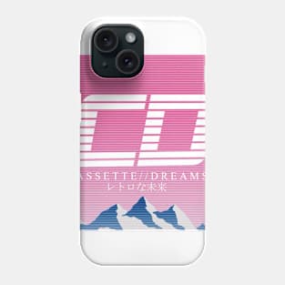 CASSETTE//DREAMS T-SHIRT Phone Case