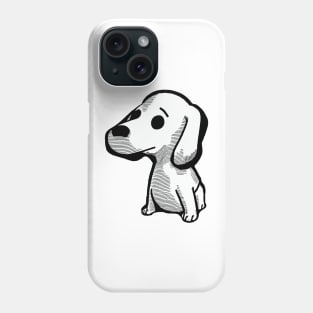 Unsettling doggy Phone Case