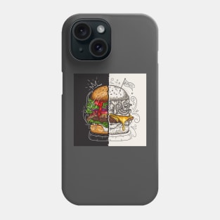 Burger fast food Phone Case