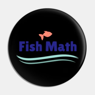 Fish Math Pin