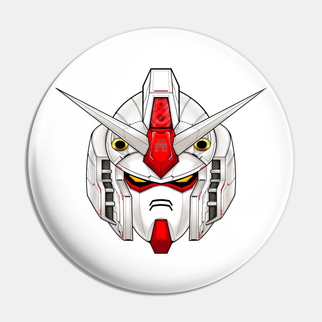 Gundam RX 78 2 Pin by WahyudiArtwork