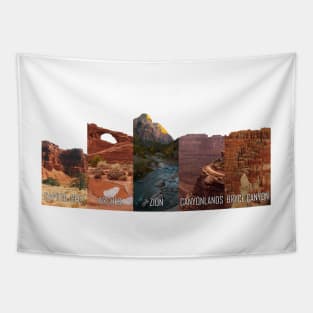 Utah National Parks: Bryce, Zion, Canyonlands, Arches, Capitol Reef Tapestry