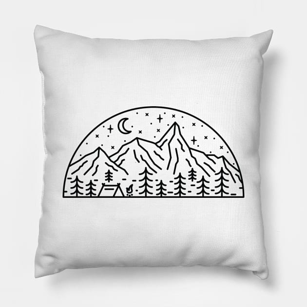 Camping Pillow by quilimo