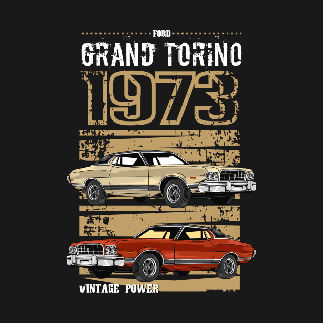 Classic V8 Torino Car by milatees