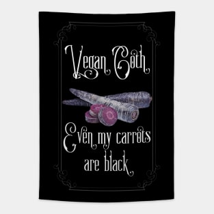 Vegan Goth: Even My Carrots are Black Tapestry