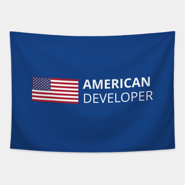 American Developer Tapestry by codewearIO