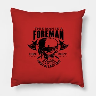 Firefighter Pillow