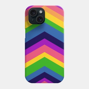 Colourful Rainbow Chevrons Phone Case