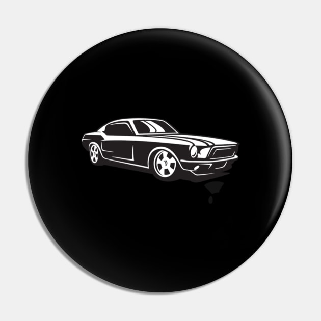 Muscle Car Cartoon Pin by Motor World