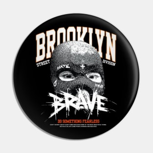 Brooklyn STREET DIVISION Pin