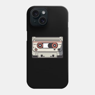 Retro Mix Tape Sticker Phone Case