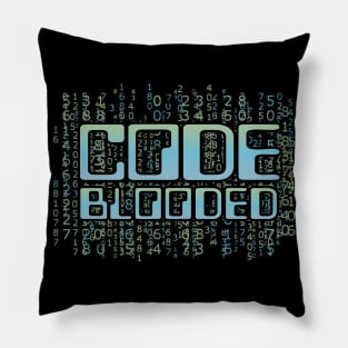 Computer Geek Systems - Code Blooded Pillow