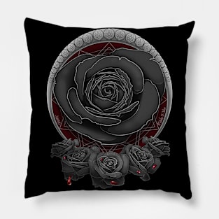 Gothic Rose Pillow