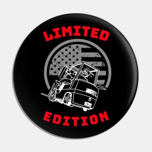 Forklift Operator Limited Edition WR Forklift Shirts Pin