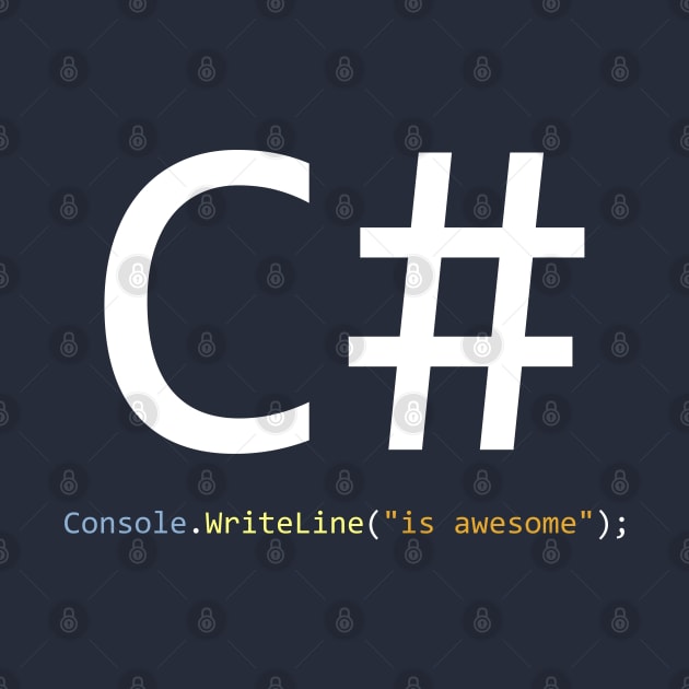 C# is awesome - Computer Programming by springforce