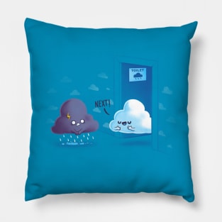 Rainy Queue Pillow