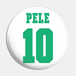 Pele Brazil Home Jersey 1970 Pin