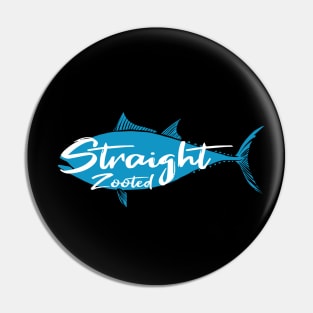 Straight Zooted Fish #4 Pin