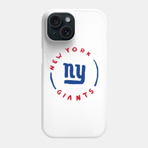 New York Giaaaants 04 Phone Case by Very Simple Graph