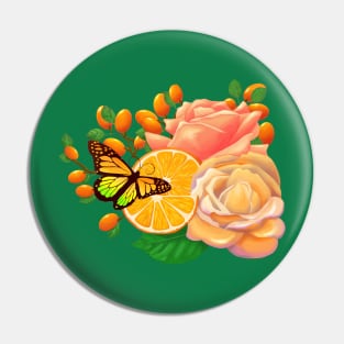 Full Bloom | Butterfly loves oranges Pin