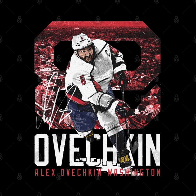 Alex Ovechkin Washington Landmark by lavonneroberson