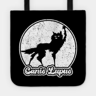 Fantastic Mr Fox - Wolf - Canis Lupus - Retro - Distressed Tote