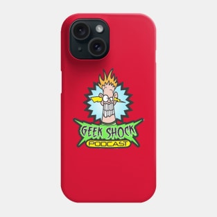 Geek Shock Podcast logo - Alternate version Phone Case