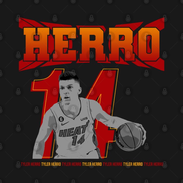 Tyler Herro by Aloenalone