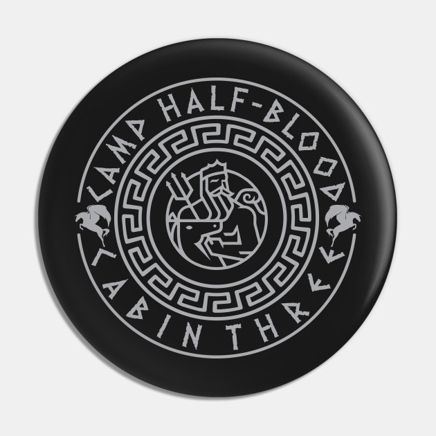 Percy Jackson Camp Half blood Demigods Cabin Pins