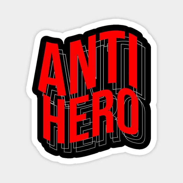 anti hero - music urban Magnet by SUMAMARU