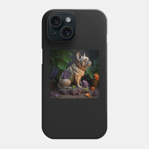 Terracotta French Bulldog Phone Case by berubettoart