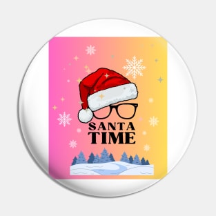 Christmas of the Santa time Pin