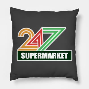 24 7 SuperMarket Pillow