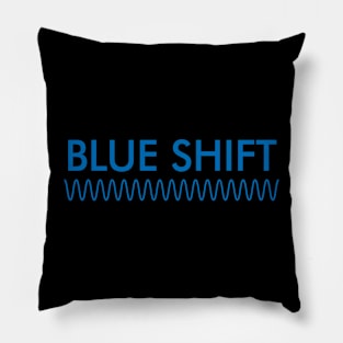 Blue Shift, Red Shift Physics, Astronomy Running Shirt Pillow