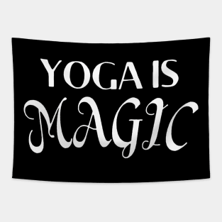 Yoga Is Magic Tapestry