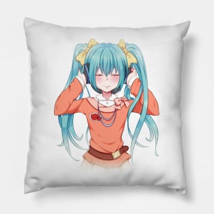 Listen to the music Pillow